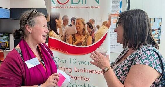 Build Trusted Relationships Two ROBIN guests in conversation